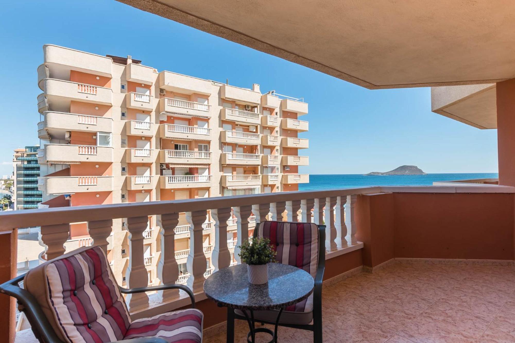 Vistas A Dos Mares La Manga Del Mar Menor Km10 Isla Grosa 2Dormitorios Esterno foto